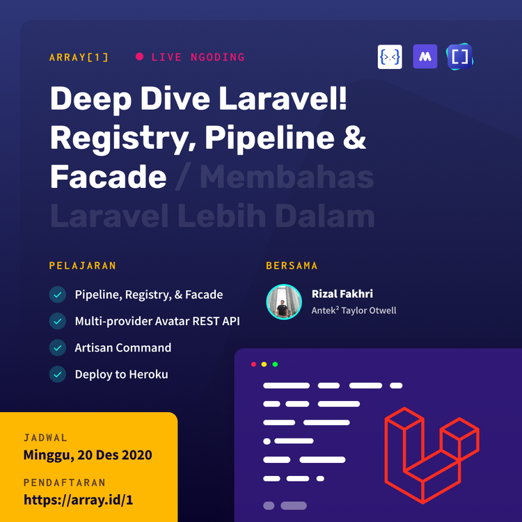 Deep Dive Laravel! Registry, Pipeline & Facade 