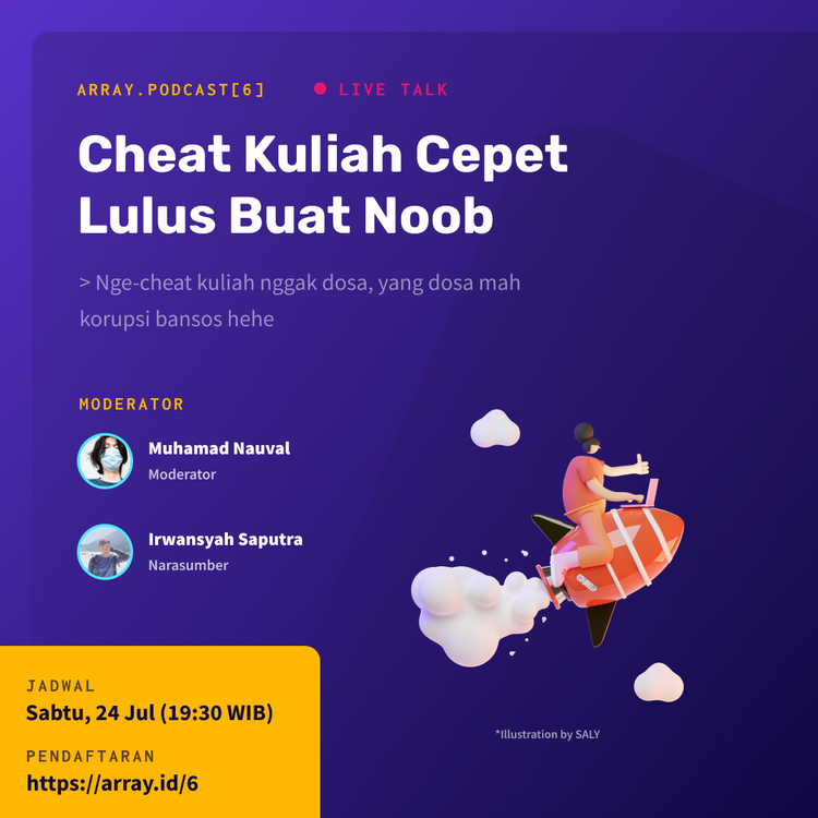 Cheat Kuliah Cepet Lulus Buat Noob